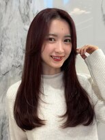 ナカイ(NAKAI)&nbsp;顔周りワンカールレイヤーカット/イメチェンヘアスタイル/韓国