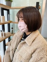 ジーナ 船橋(Zina) 髪質改善*マチルダボブアッシュカラー*美髪【Zina船橋】