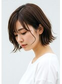 【内外両方可能◎】切りっぱなしボブ