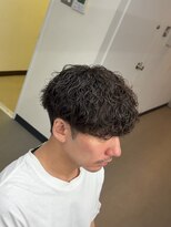 プルーブトウキョウ 渋谷(PROVE TOKYO)&nbsp;爽やかビジネスツーブロック無造作ナチュラル波巻きマッシュ