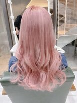 デイズ(days)&nbsp;透け感可愛い透明感カラー　ピンクベージュダブルカラー