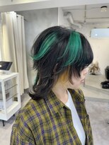 シーン(seen)&nbsp;●原神キィニチウルフカットロングウルフレイヤーカットクラゲ