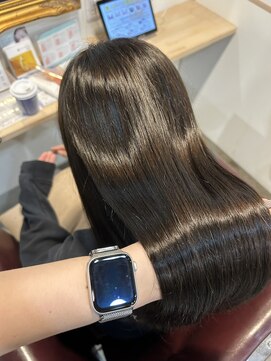 トムヘアーデザイン 楠葉店(TOM HAIR DESIGN) 艶髪オリーブブラウン
