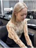 くすんでいないホワイトベージュ！