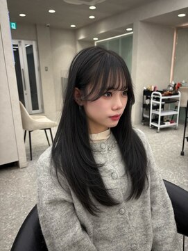 アスター 天神大名店(Aster) 黒髪/オリーブグレー/オリーブカラー/小顔/ココアベージュ