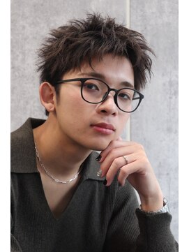 クート オム 南浦和(ku-to homme) スパイキーニュアンスパーマ【ku-to homme南浦和】