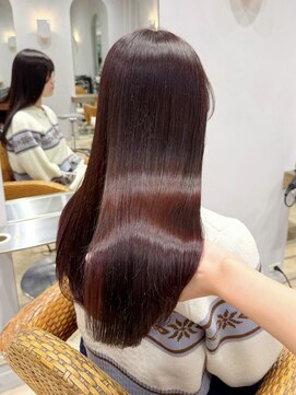 ティエラ 原宿 表参道(Tierra) 【Tierra美侑】ブリーチなしダブルカラーで作るピンクラベンダー