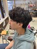 【ご新規の男性限定】メンズカット+ツイストスパイラルパーマ