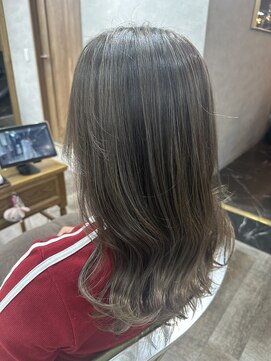 シアーハイライト×ナチュラルレイヤー