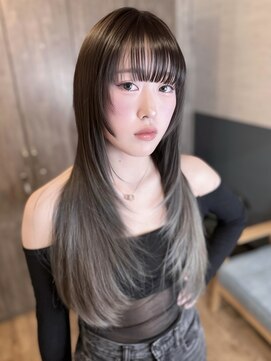 スカイ(SKY) 透明感カラー/髪質改善/縮毛矯正/レイヤーカット/ダブルカラー