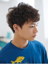 ラファンジュヘアークレオ 岐阜駅前(Rohange hair Creo)&nbsp;ツイストパーマ ショートマッシュ