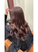 エクステ付けたままカラー