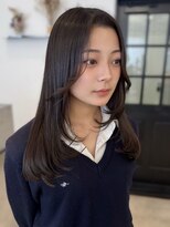 リアンバイアリュール(Lian by Allure) 顔周りレイヤーカット韓国巻き