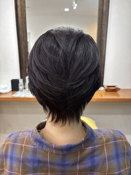 ジャガラ 津田沼店(JAGARA) くびれショート×ダークチェリーカラー
