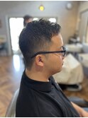MEN’S/リバースセンターパート/ニュアンスパーマ/印西市