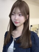アイトーキョーエス 渋谷(AI TOKYO S)&nbsp;ブリーチなしヘアカラーヘーゼルベージュブラウン透明感髪質改善