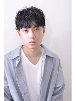 リメル 奥沢自由が丘店(Remel)&nbsp;スーツ短髪ツーブロック束感パーママッシュ黒髪ナチュラル