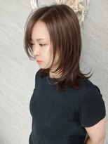 ハイストリートヘア(High street Hair)&nbsp;レイヤーボブスタイル+ミントブラウン
