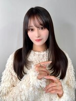 バンブーグラスセカンド(Bamboo grass second) 【ダメージを抑えて叶う艶カラー】髪質改善/艶カラー/甲府