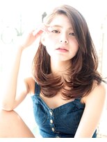 リッコ 横浜(ricco)&nbsp;☆ricco格好可愛い大人セミディhata