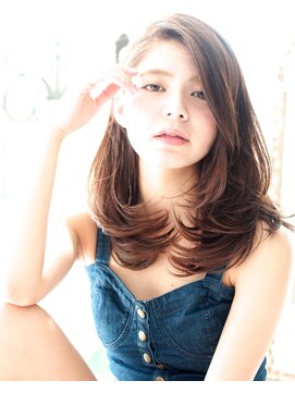 リッコ 横浜(ricco) ☆ricco格好可愛い大人セミディhata