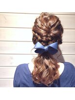 リスタバイネオリーブ 浅草(Re:sta by neolive)&nbsp;【rE:sta by NEoLivE 浅草】 あみこみローウェイトポニー