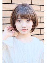 ヘアサロン ガリカ 表参道(hair salon Gallica) 【東 純平】可愛い小顔丸みショートボブ