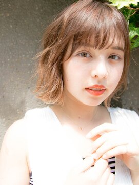 ルティア 池袋(Lutia) ゆるふわボブスタイル