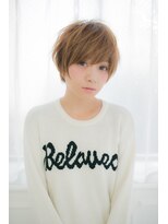 ヘアーズ ロッソ テラス(hair's ROSSO TERRACE)&nbsp;スッキリ目ヂカラUPのふわふわショート[30代40代50代]