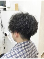 オルオル(OluOlu)&nbsp;メンズ　スパイラルパーマヘア