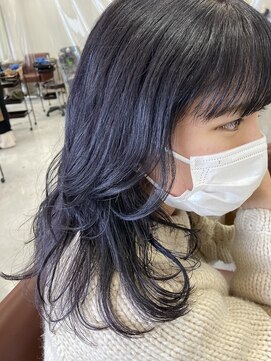 ヘアーアイスカルテット(HAIR ICI QUARTET) ダークパープル