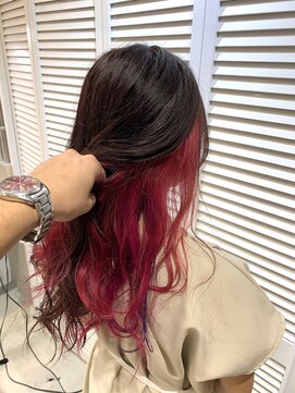 エイト 沖縄豊崎店(EIGHT toyosaki) 【EIGHT 豊崎】お客様スタイル_トレニージョ×pink×violet