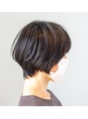salon work 首スッキリショート