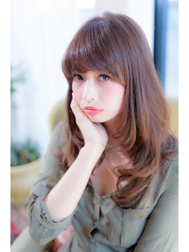 ミエル ヘア 新宿(miel hair) 〈mielhair新宿〉ふんわりロング 艶髪 トリートメント