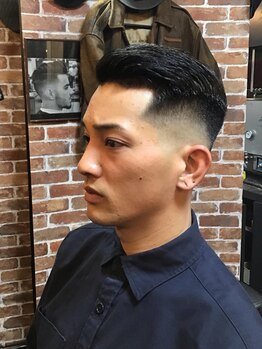 ヘアースタジオアルファの写真/【南行徳・浦安エリアのBARBER/理容室】実力派stylistによるマンツーマン施術◎