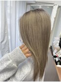 【艶&透明感カラー】ニュアンスグレージュ