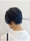 サマーブルーアッシュで涼しげ透明感♪【Rotohair】