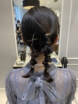 ツインヘアアレンジ