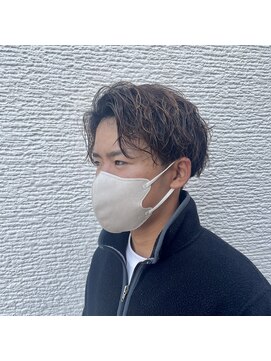 メール(Mer...) ☆波巻きパーマ×ハイライトカラー☆ 横山飛翔