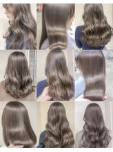 ダメージ徹底軽減！「ブリーチなし」ダブルケアカラーで作る透明感！【東武宇都宮/JR宇都宮】