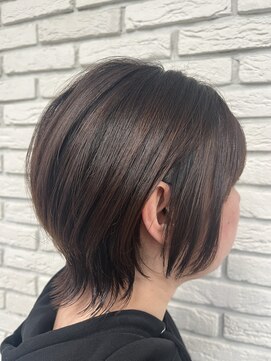 ナチュラルリーフ 仙台駅前店(Natural leaf) 【髪質改善ロイヤルトリートメント】×ちびウルフ