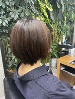 シェル 吉祥寺(shell)&nbsp;グレージュカラー/ボブウルフ/黒髪/ココアベージュ
