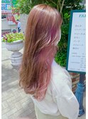 strawberry pinkイヤリングカラー