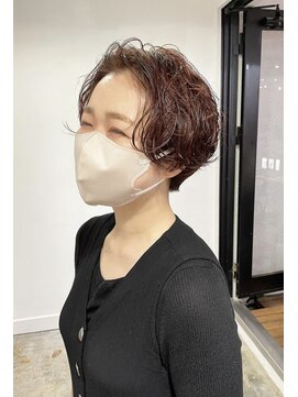 ナループロアボタン(Nalu pu loa BOTAN) ショートヘア/ハンサムショート/ショートパーマ