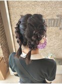 浴衣に似合う髪型