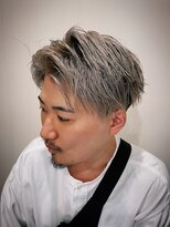 ヒロギンザ 六本木店(HIRO GINZA) ミルクティーベージュ　ブリーチ　六本木　メンズカラー