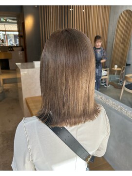 ミー(mii) 【mii】ミルクティーベージュ/ブリーチカラー