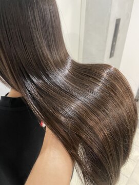デューヘアー(due hair) ショコラベージュ/髪質改善ツヤ髪スタイル【due hair 砂川 翔】