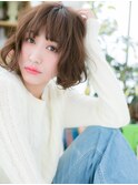 大人かわいいツヤ髪ワンカールオン眉ボブh2戸田公園20代30代40代