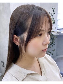 ロンドアヴァントゥス 池袋(Lond aventus) 韓国レイヤー/韓国風/ボブ/髪質改善/黒髪/ブリーチなし〔池袋〕